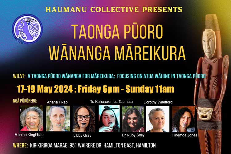 Taonga Pūoro Wānanga Māareikura