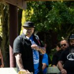 James Webster speaking at He Tangi Rōreka