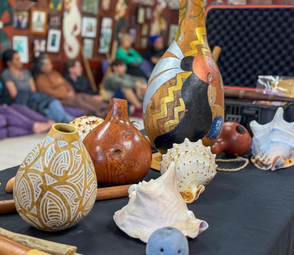 Wānanga Taonga Pūoro at Te Rewarewa Marae